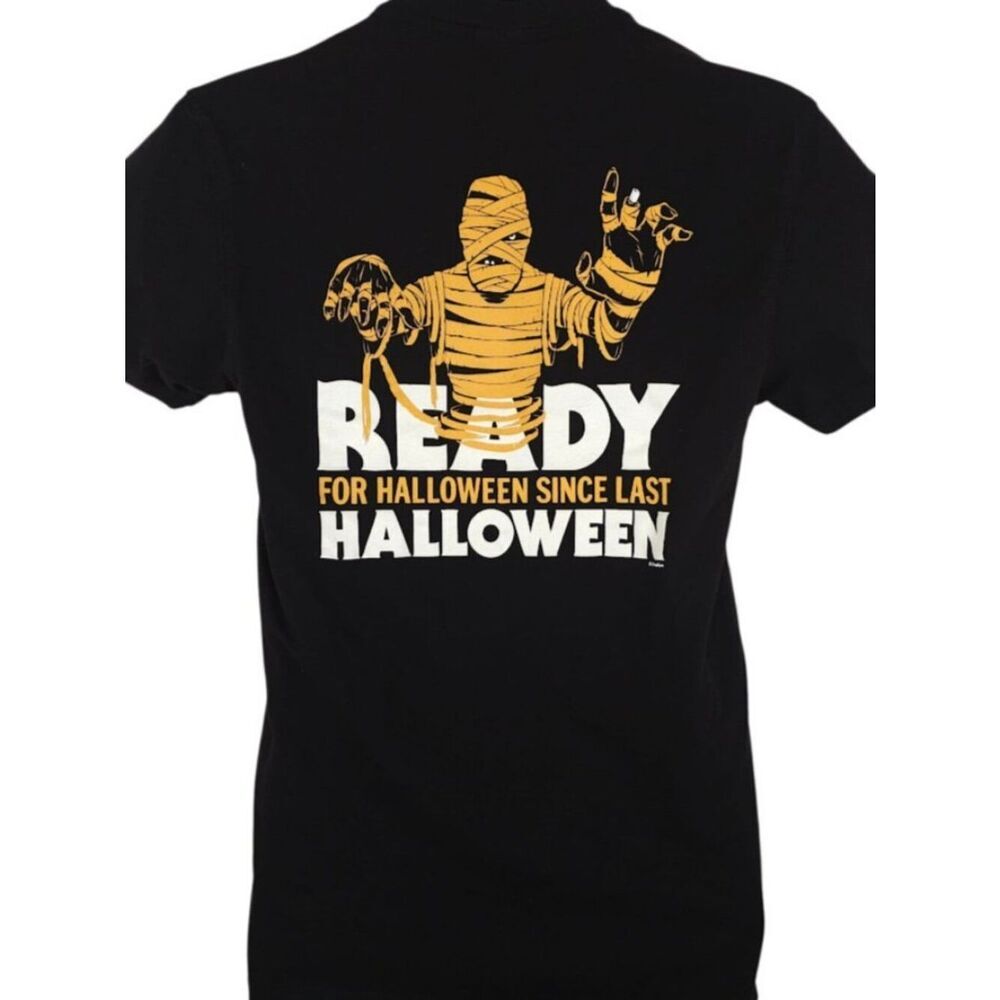 31 Nights Of Halloween T Shirt Mens Size Small Black Mummy Pocket Tee Freeform